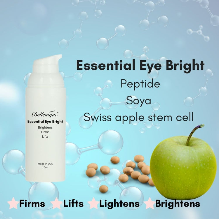 Bellenqiue Essential Eye Bright with Swiss Apple Stem Cell 15ml Made in USA - BEAUT.