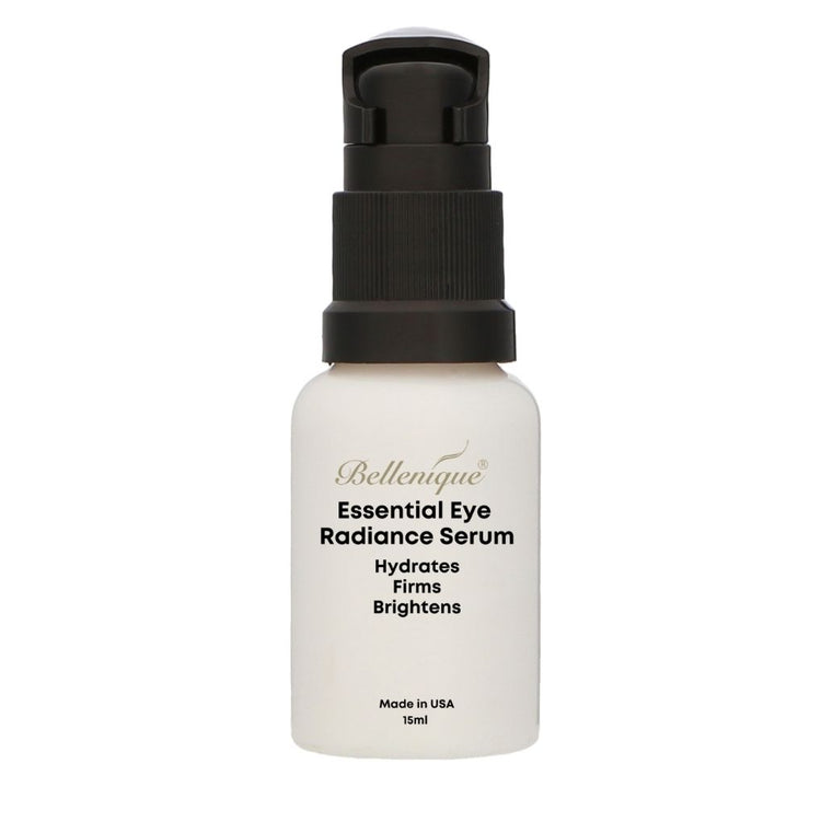 Bellenique Essential Eye Radiance Serum with Swiss Apple Stem Cell Hydrates Firms and Brightens 15ml Made in USA - BEAUT.