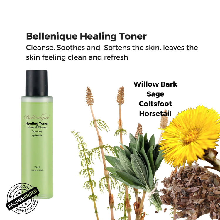 Bellenique Healing Toner Free of Alcohol 150ml Made in USA - BEAUT.
