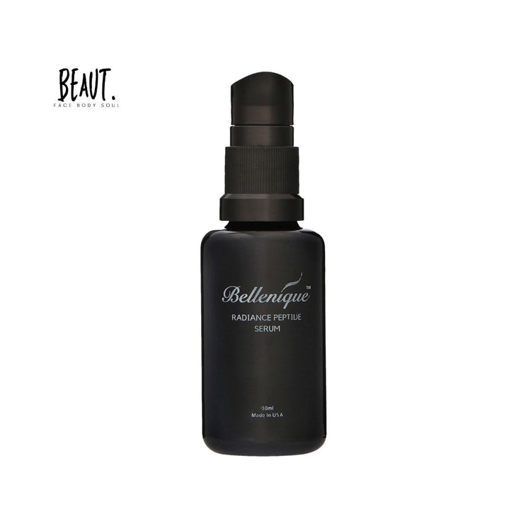 Bellenique Radiance Peptide Serum Brightens and Restores elasticity and firmness 30ml Made in USA - BEAUT.