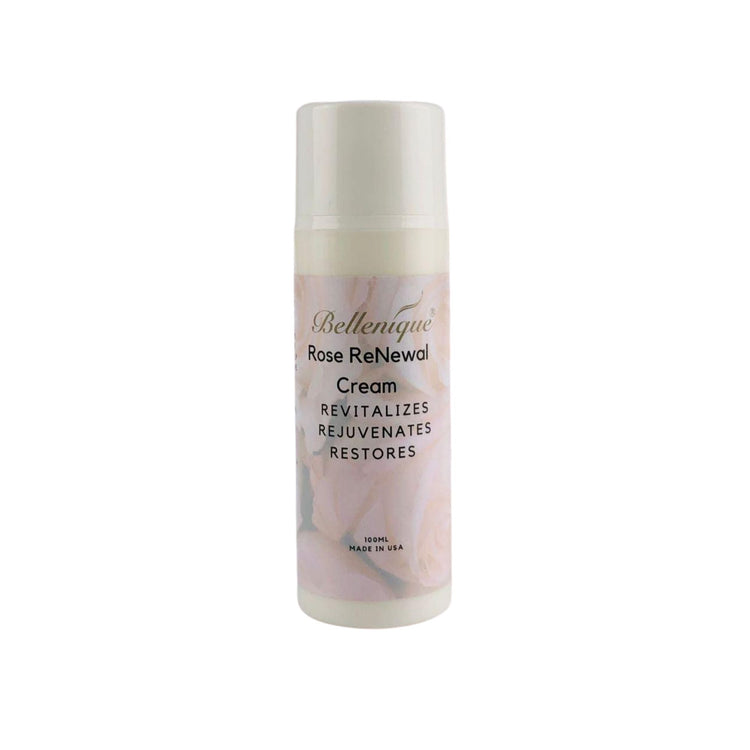 Rose ReNewal Cream Tones, Balances and promote skin regeneration, leaves the skin silky and smooth 100ml Made in USA - BEAUT.