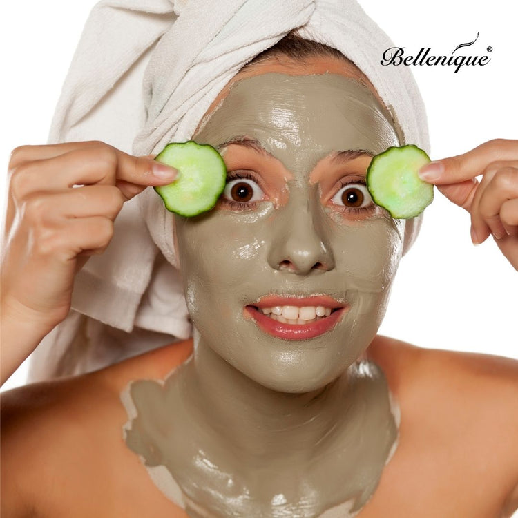 Bellenique Skin ReNewal Masque addresses uneven skin tone to promote a smoother, younger-looking visage with a healthy glow.60ml Made in USA - BEAUT.