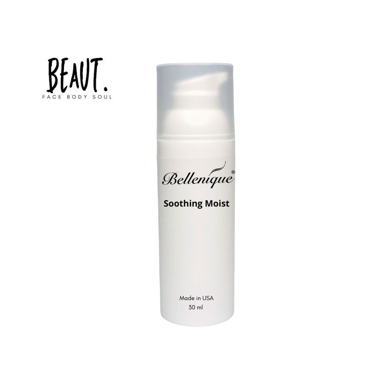 Bellenique Soothing Moist A high end treatment for sensitive skin. 30ml Made in USA - BEAUT.