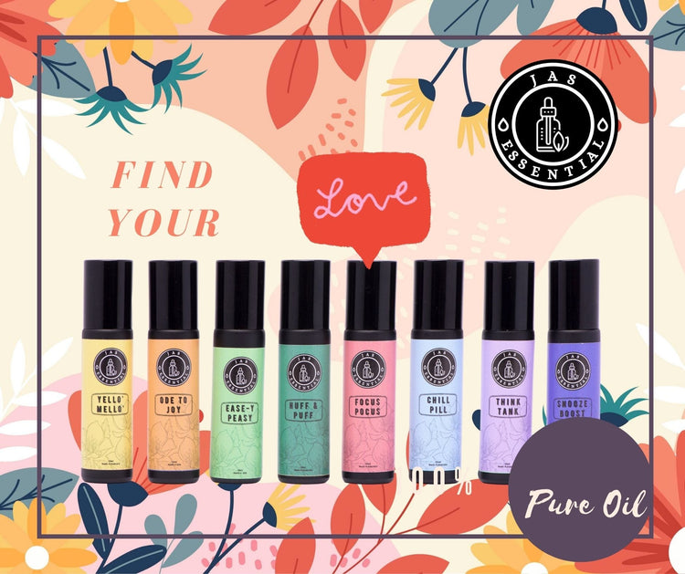 JAS ESSENTIAL Oil Roller Smells Good Feels Good on The Go