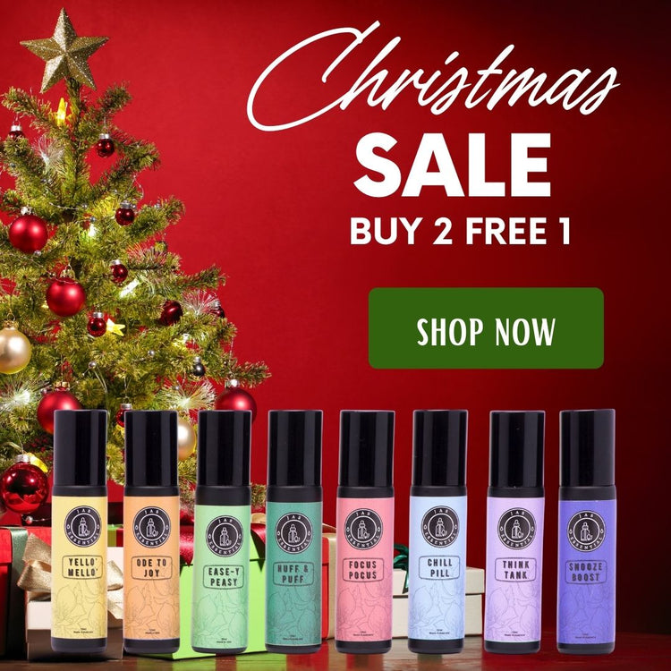 Christmas Set for  JAS Essential Roller 10ml Made in USA or Australia