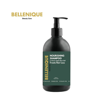 Bellenique Nourishing Shampoo with Swiss Apple Stem Cell Promotes Healthy Hair Grow 250ml Made in USA