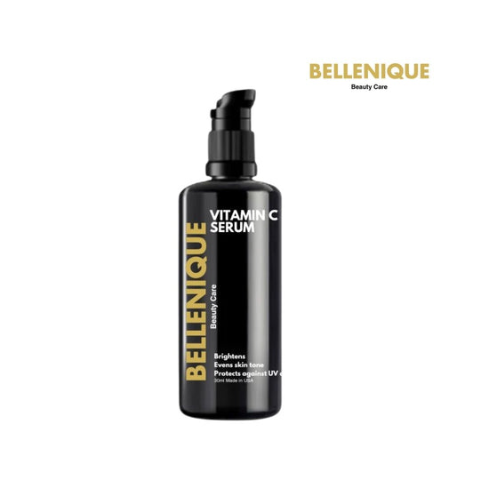 Bellenique Vitamin C Serum Lotion Refines and brightens skin, leaving a glowing complexion Prevents pre-mature aging Diminish the ppearance of wrinkles  30ml Made in USA