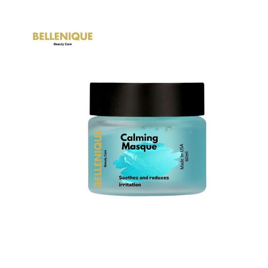 2024 Bellenique Calming Masque soothe and reduce irritation due to sunburn, chemical peels or laser treatment 6 0ml Made in USA