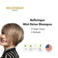 Bellenique Mint Detox Shampoo helps to rid hair of scalp buildup, stimulates hair growth  SLS Free 1000ml Made in USA