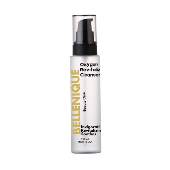 2024 Bellenique Oxygen Revitalizing Cleanser is anti-aging Soothes  Hydrates and Brightens. 150ml Made in USA