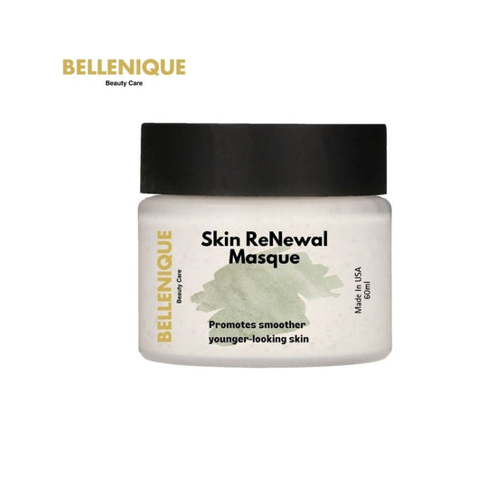 2024 Bellenique Skin ReNewal Masque addresses uneven skin tone to promote a smoother, younger-looking visage with a healthy glow.60ml Made in USA