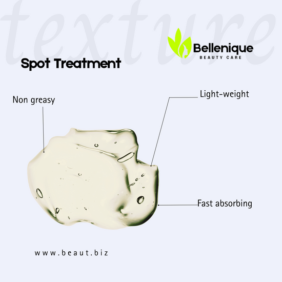 Bellenique Spot Treatment Battles blemish and  controls breakout. 30ml Made in USA