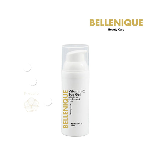 2024 Bellenique Vitamin C Eye Gel  Unveils a softer, smoother, more vibrant & younger looking eye area 15ml Made in USA