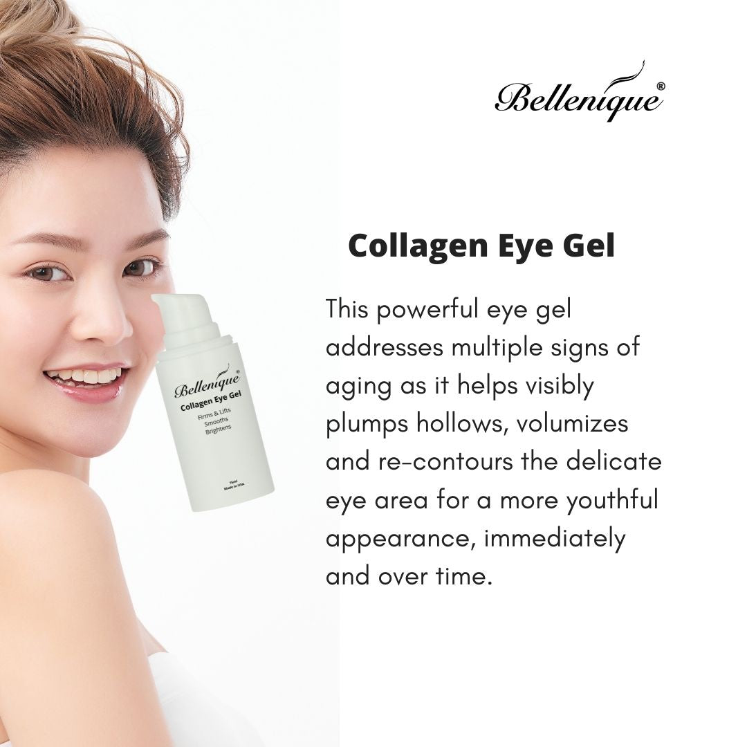 Bellenique Collage Eye Gel helps maintain skin&