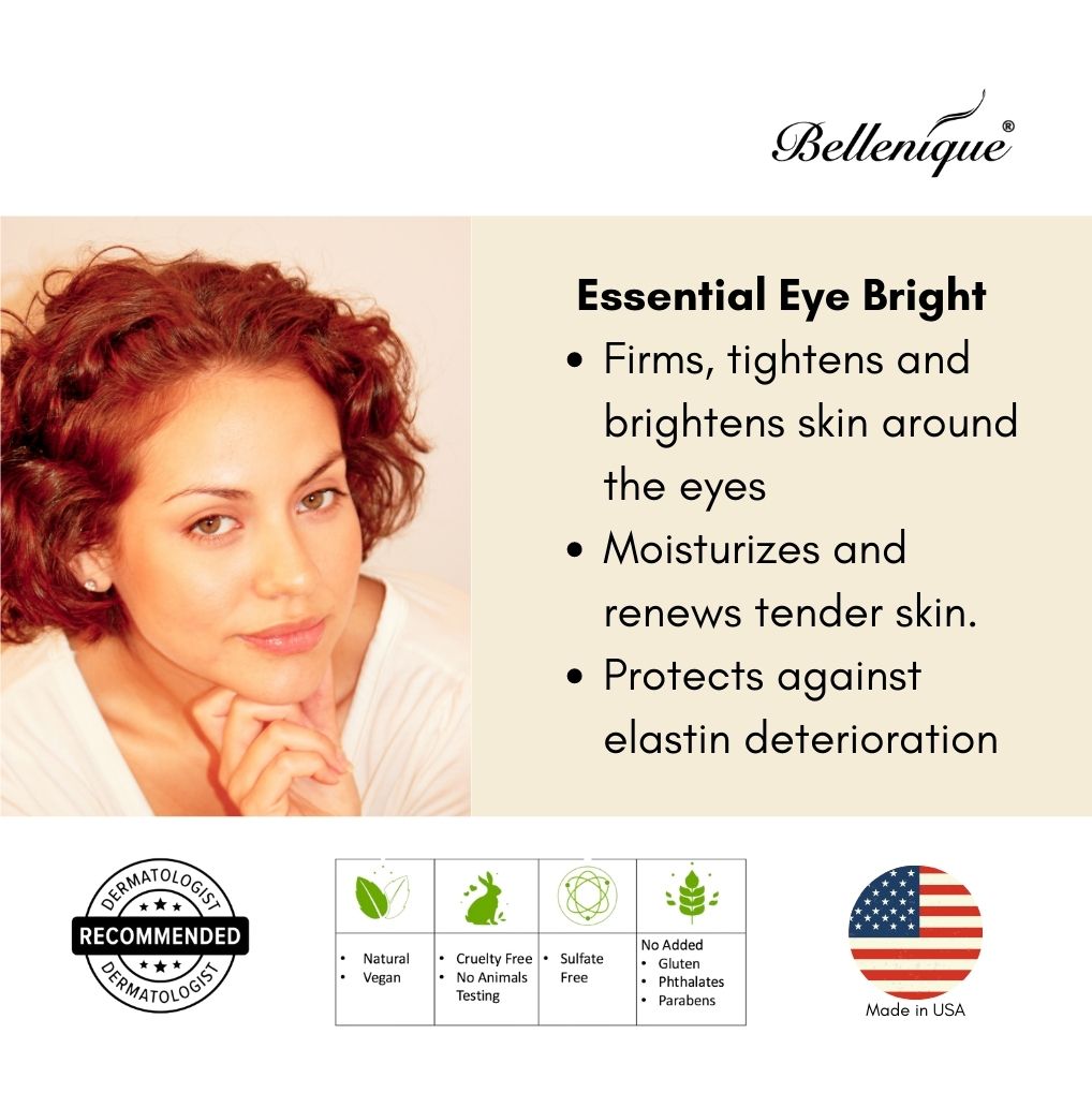 Bellenqiue Essential Eye Bright with Swiss Apple Stem Cell 15ml Made in USA - BEAUT.