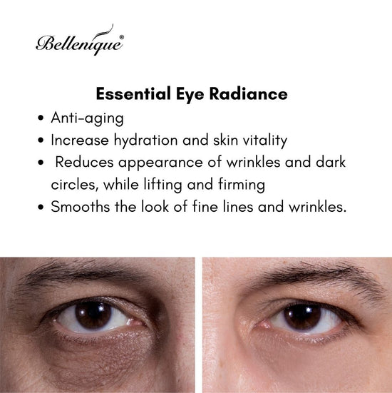 Bellenqiue Essential Eye Radiance HYDRATES FIRMS BRIGHTENS 15ml Made in USA - BEAUT.