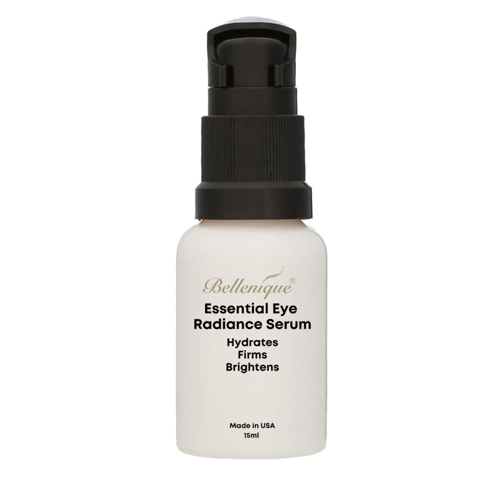 Bellenique Essential Eye Radiance Serum with Swiss Apple Stem Cell Hydrates Firms and Brightens 15ml Made in USA - BEAUT.