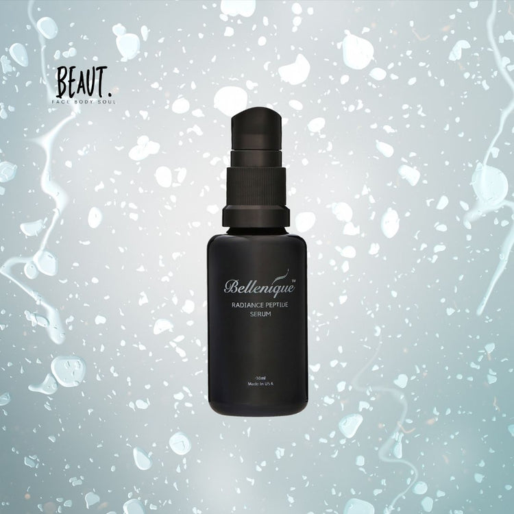 Bellenique Radiance Peptide Serum Brightens and Restores elasticity and firmness 30ml Made in USA - BEAUT.