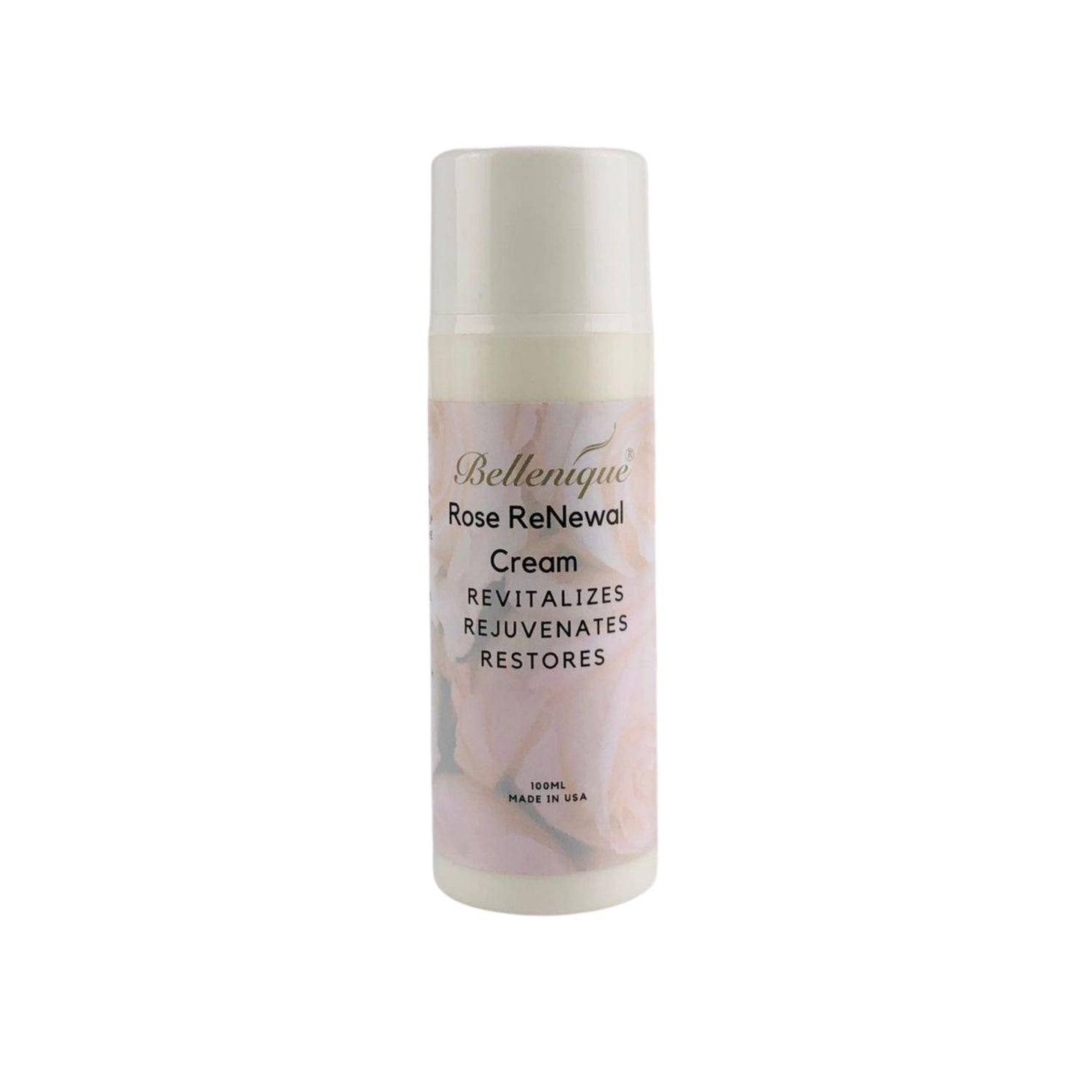 Rose ReNewal Cream Tones, Balances and promote skin regeneration, leaves the skin silky and smooth 100ml Made in USA - BEAUT.